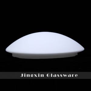 Opal Frosted Glass Plafon Limyè Kouvri