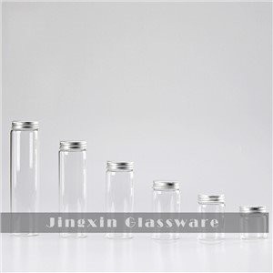 Dia 22mm Aliminyòm Screwed Cap Tib Ti boutèy vè