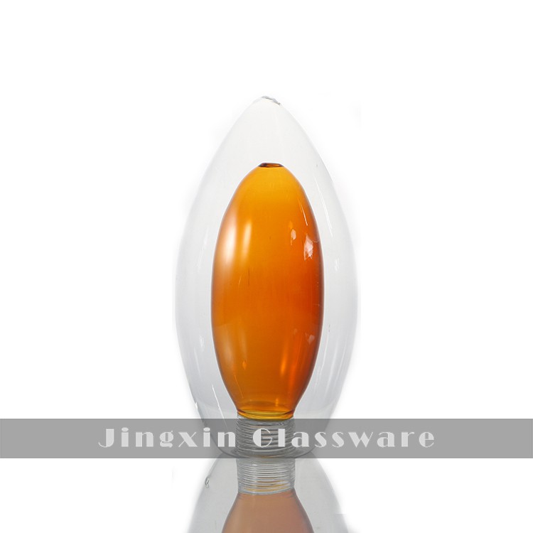 Amber Glass Lampshade